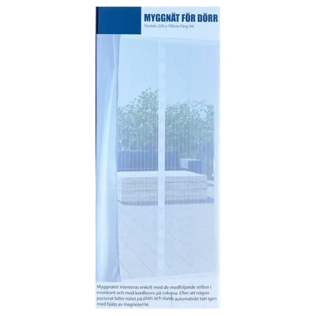 Myggnät/insektsnät för dörr 220 x 100 cm – Bästa billiga – insektsnät dörr bäst i test 2026
