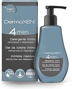 DermoXEN 4MEN Intimtvål för Män | Antibakteriell Intimrengöring med Prebiotika och Mentol | pH-balanserad | Mot Dålig Lukt | För Daglig Intimhygien | 125 ml – Bäst i test – intimtvål bäst i test 2026
