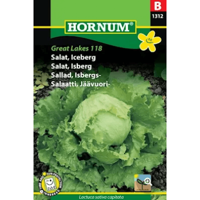 Isbergssallat 'great Lakes 118' Frö – Bäst i test – isbergssallad bäst i test 2026