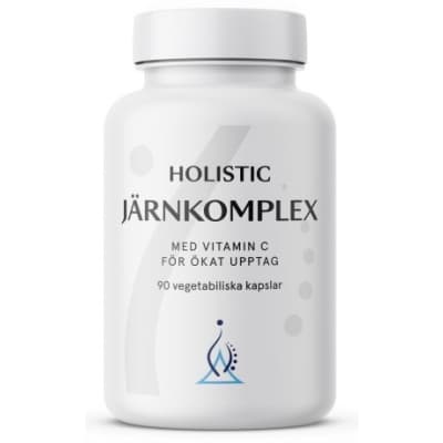 Holistic Järnkomplex – Komplext toppval – järntabletter bäst i test 2026