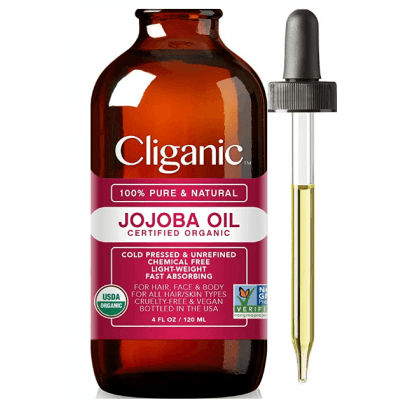 Aminzer Certifierad Organisk Jojobaolja 120 Ml – Smart pipettval – jojobaolja bäst i test 2026