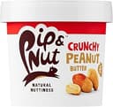 Pip & Nut - Krispigt jordnötssmör (1 kg) | Naturligt nötsmör, ingen palmolja, inget tillsatt socker, Hi-Oleic jordnötter, hög i omättade fetter, glutenfri, vegan, mejerfri