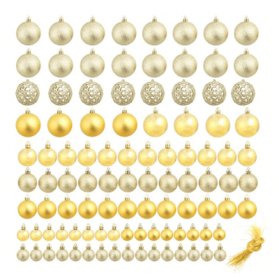 Be Basic Julgranskulor 100 Delar Guld – Lyxigaste valet – julgranskulor bäst i test 2026