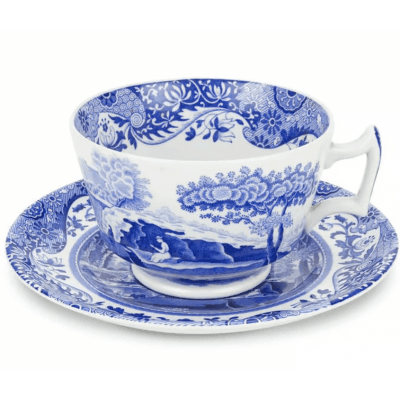 Spode Blue Italian Frukostkopp & Fat – Bäst i test – kaffekopp med fat bäst i test 2026