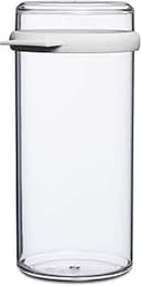 Mepal Stora Kakburk, Lufttät Förvaringsburk För Skorpor, Lufttät Förvaringslåda, För Köksförvaring Och Organisering, 1 900 Ml, Transparent Och Vit