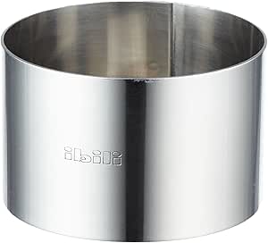 Ibili Clasica dessertring, tårtring, kakring, rund, 7 cm diameter, 4,5 cm höjd, 1 styck – Bäst i test – kakring bäst i test 2026