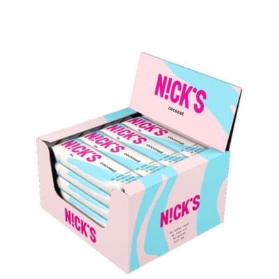 Nicks 15 X Nicks Chokladbars 40 G Coconut – Glutenfritt val – kalorisnåla bars bäst i test 2026