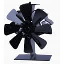 Inf Kaminfläkt 8 Blad Svart