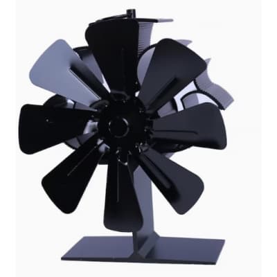 Inf Kaminfläkt 8 Blad Svart – Bäst i test – kaminfläkt bäst i test 2026