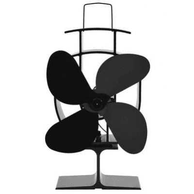 Vidaxl Kaminfläkt 4 Blad Svart – Smart storlek – kaminfläkt bäst i test 2026