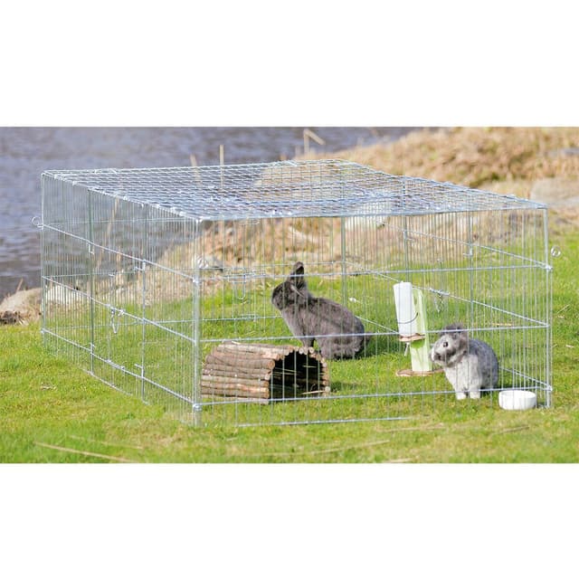 Trixie Natura Utehage I Metall Med Tak – Utomhustopp – kaninbur bäst i test 2026