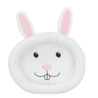 Trixie Kaninsäng, Oval, 40x33 Cm, Ull-vit – Snyggast form – kaninsäng bäst i test 2026