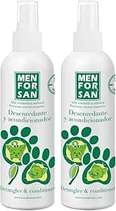MENFORSAN Detangler och balsam hundar och katter 125 ml, förpackning med 2 enheter – Bäst i test – kattbalsam bäst i test 2026