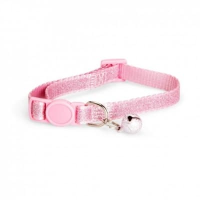 Basic Cat Sparkly Halsband Rosa – Tryggast val – katthalsband bäst i test 2026