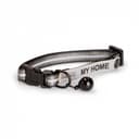 Basic Cat Reflective Halsband Med Namnskylt