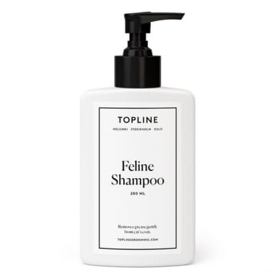 Topline Cat Feline Schampo 200 Ml – Optimal hudvård – kattschampo bäst i test 2026