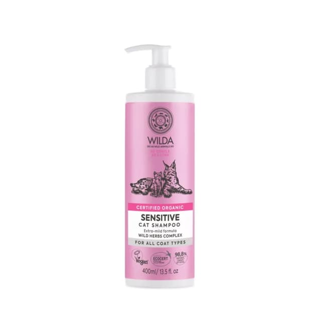 Wilda Sensitive Cat Schampo 400 ml – Bäst i test – kattschampo bäst i test 2026