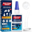 Superlim Super Glue Extra Starkt - Transparent Universallim, Vattentätt och Värmebeständigt Superlim för Plast-, Keramik-, Metall-, Läder- Och Gör-det-Själv-Reparationer, 30g