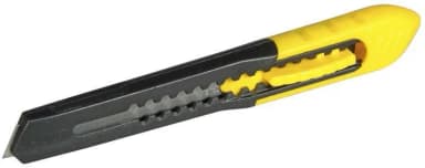 Stanley 0-10-150 9 mm knivblad kniv, gul och svart