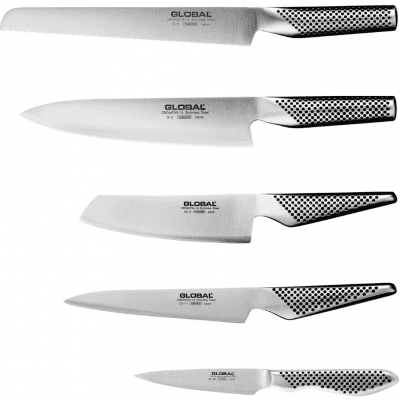 Global Knivset, 5 Knivar – Toppklassval – knivset med kockknivar bäst i test 2026
