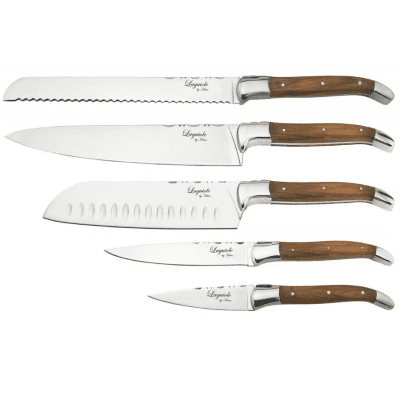 Laguiole By Haws Knivset 5 Delar – Presentfavorit – knivset med kockknivar bäst i test 2026