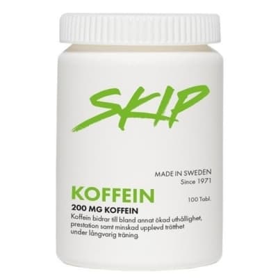Skip Nutrition Skip Koffein – Mest omtyckt – koffeintabletter bäst i test 2026