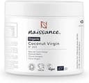 Naissance Ekologisk jungfrukosolja (solid) 250 g – ren, naturlig, certifierad ekologisk och oraffinerad – fuktgivande och konditionerande – perfekt för gör-det-själv-skönhetsrecept