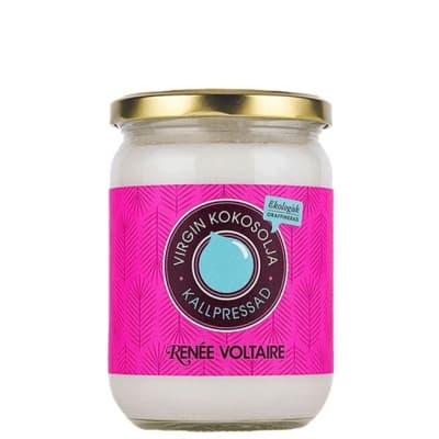 Renée Voltaire Virgin Kokosolja Kallpressad 500 Ml Kokos – Toppval vid stekning – kokosolja bäst i test 2026