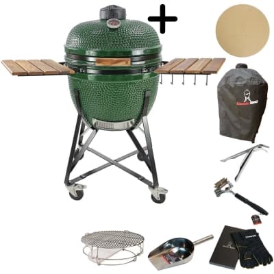 Kamado Sumo Maxi Grön + Tillbehör – Bäst i test – kolgrill bäst i test 2026