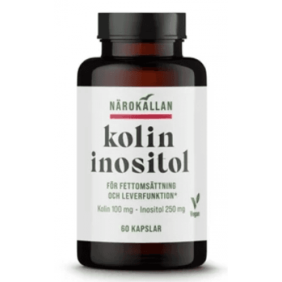 Närokällan Kolin Inositol – Starkaste tillskottet – kolin kosttillskott bäst i test 2026