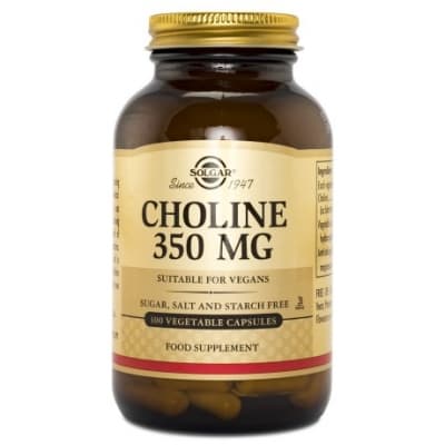 Solgar Choline – Exklusivt toppval – kolin kosttillskott bäst i test 2026