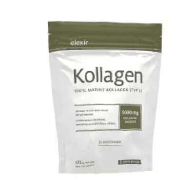 Elexir Pharma Kollagenpulver 175 G – Löser bäst – kollagenpulver bäst i test 2026