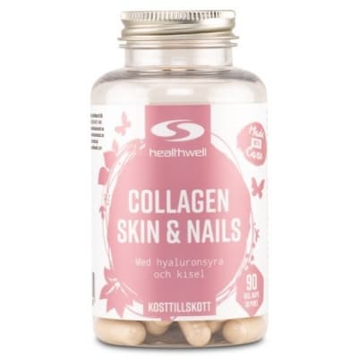 Healthwell Collagen Skin & Nails – Bäst i test – kollagentabletter bäst i test 2026