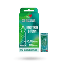 -14%RfsuSensual (näkken) - Knottrigt Tunn Kondom - 10 Pack