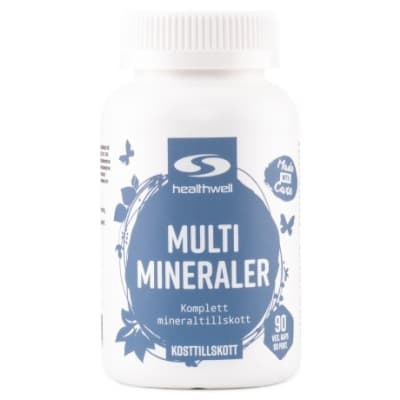 Healthwell Multimineraler – Multimineralvinnare – koppartabletter bäst i test 2026