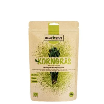 Rawpowder Ekologiskt Korngräs 200 G – Bäst i test – korngräs bäst i test 2026