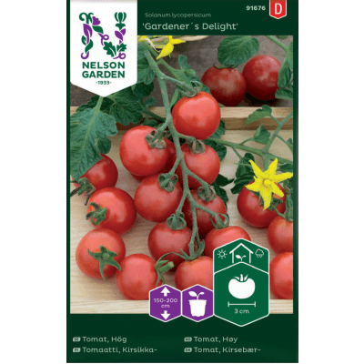 Körsbärstomat Gardener's Delight – Budgetfavorit – körsbärstomat bäst i test 2026