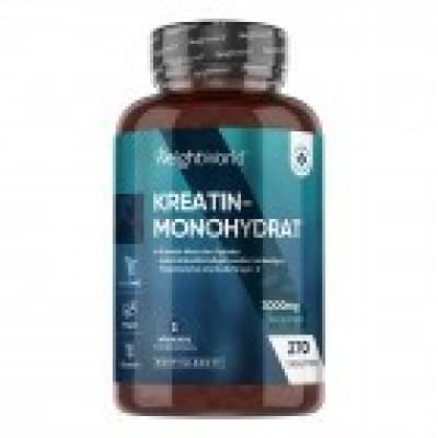 Weight World Kreatin Monohydrat 3000mg – Veganskt toppval – kreatin kapslar bäst i test 2026