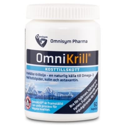 Omnisym Pharma Omni Krill – Toppval premium – krillolja bäst i test 2026