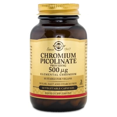 Solgar Chromium Picolinate 500 – Toppklassvalet – kromtabletter bäst i test 2026