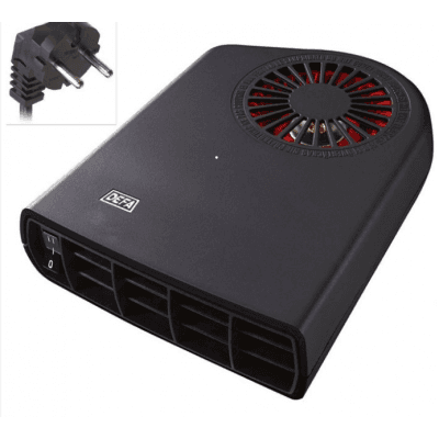 Termini 2100 W Schuko-kontakt Defa – Snabbast i kyla – kupévärmare bäst i test 2026