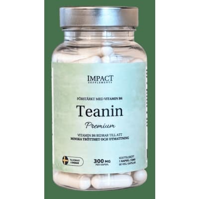 Impact Teanin Premium – Toppklassval – l-teanin bäst i test 2026