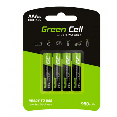 Green Cell 950mah, 1.2v – Budgetalternativ – Laddningsbara batterier bäst i test 2026