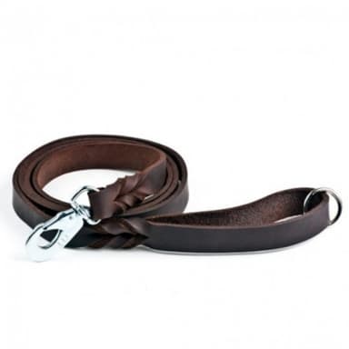 Feel Leather Braid Läderkoppel Bgb Brun