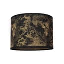 Lampskärm Abba E27 Ø 20/höjd 15cm Svart/guld