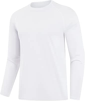 HYCOPROT Långärmad träningströjor för män atletisk gym t-shirt torr passform arbetskläder för löpning vandring ledig – Bäst i test – långärmad t shirt bäst i test 2026