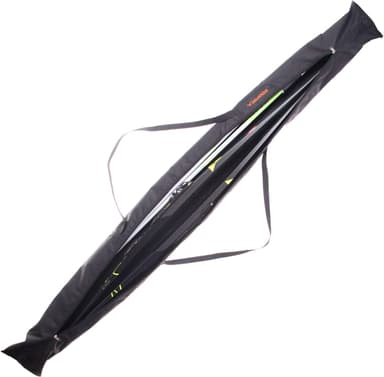 John Paddle Skidväska skidväska skidfodral för längdskidåkning, med stavar, 180, 190, 200, 210 cm, robust material, lång dragkedja