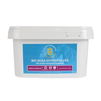 Eclipse Biofarmab Bio Rosa Cl Nyponpulver - 1,5kg – Topprankat nypon – ledtillskott häst bäst i test 2026