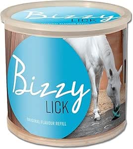 LIKIT Bizzy Läcksten för boll lek och kul för hästar storlek/färg 1 kg/original – Bäst i test – lekboll häst bäst i test 2026