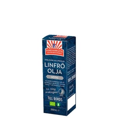 Kung Markatta Linfröolja Kallpressad 250 Ml – Godaste valet – linfröolja omega 3 bäst i test 2026